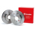 Set discuri frana fata Opel Astra H Brembo